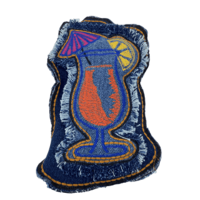 Sangria Crinkle Cocktail Toy for Dogs