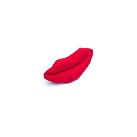 Squeaky Big Red Lips Dog Toy - Small