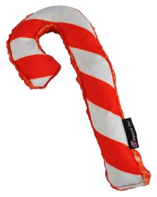 Candy Cane Squeaky Floating Dog Toy