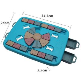 Interactive Scent Training Toy For Dogs - Engage Your Pup's Sense Of Smell With This Blue Educational Toy