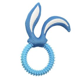 Fluffy Fun Bunny Ears Dog Toy