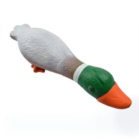 Boredom Buster Latex Duck Dog Toy