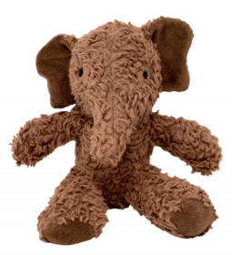 Spunky Pup Organic Cotton Large Elephant Dog Toy
