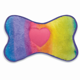 Grriggles Vibrant Rainbow Dog Bone
